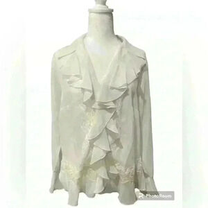 Long sleeve women’s blouse.